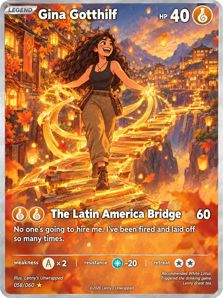 Gina Gotthilf — trading card