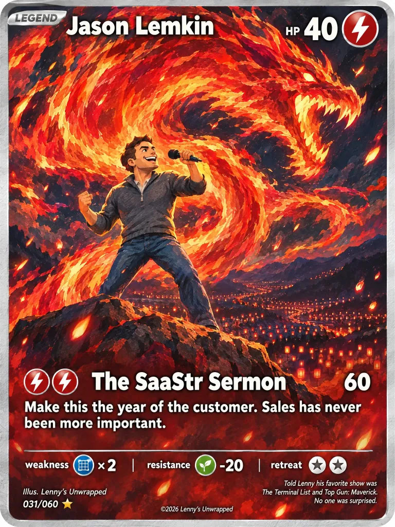 Jason Lemkin — trading card