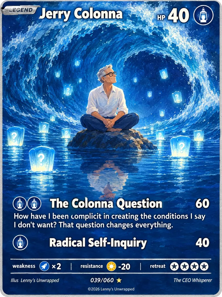 Jerry Colonna — trading card