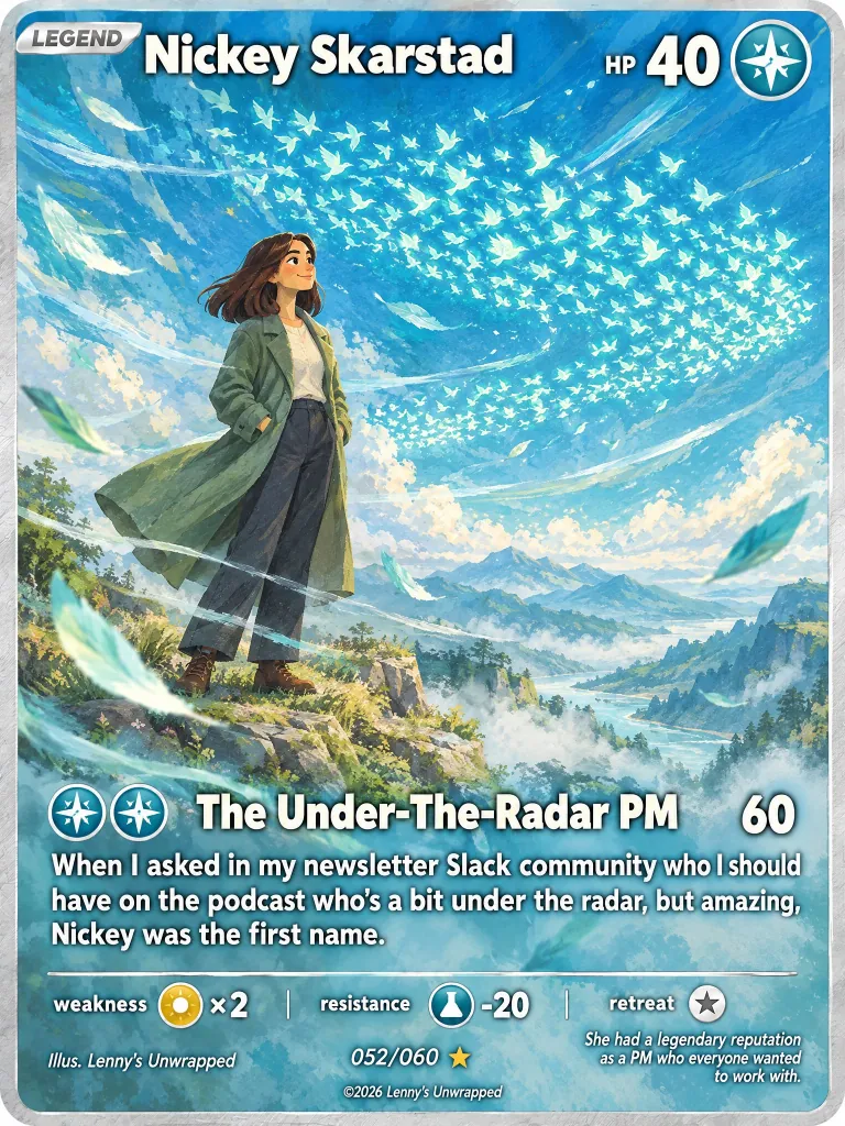 Nickey Skarstad, Airbnb — trading card